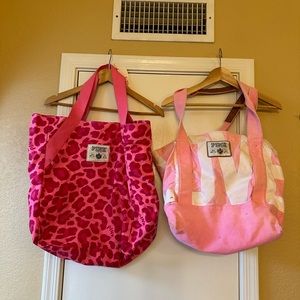 Bundle deal 2 Victoria secret PINK tote bags